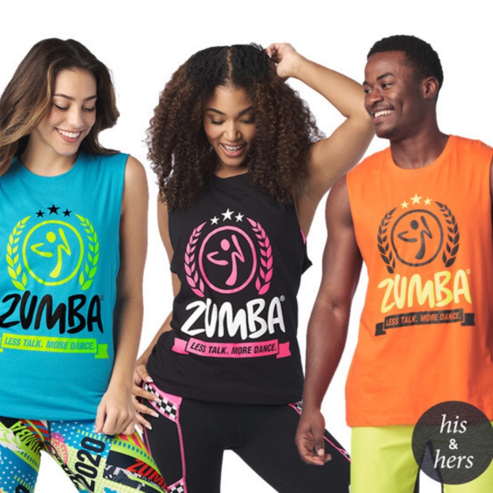 Zumba muscle tank! ORANGE